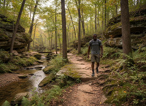 Tishomingo State Park Trail